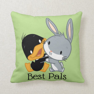 Coussin Chibi DAFFY DUCK™ & BUGS BUNNY™