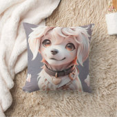 Coussin Chibi Golden Retriever Puppy (Couverture)