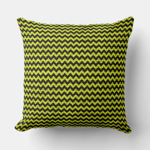 Coussin Chic Chevron Burlap Rustique #4