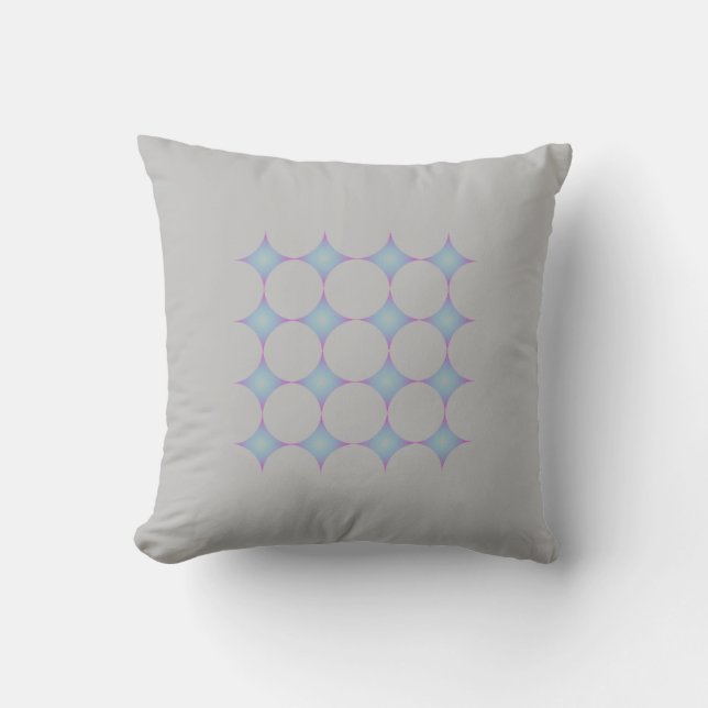 Coussin Chic contemporain : Motif moderne (Recto)