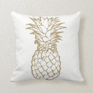Coussin chic de carreau d'ananas de parties