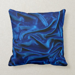 Coussin Chic élégant de textile en soie de velours de bl