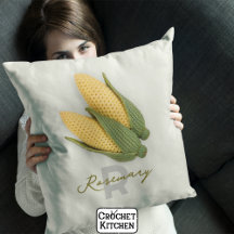 Chic Grand-mère's Garden Moderne Crochet Nom du ma