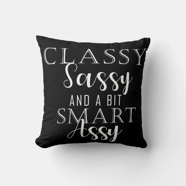 Coussin Chic, impertinent et un Assy de Smart de peu (Recto)