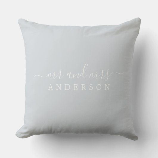 Coussin Chic Newlysée M. Mme Ice Blue Monogram (Recto)
