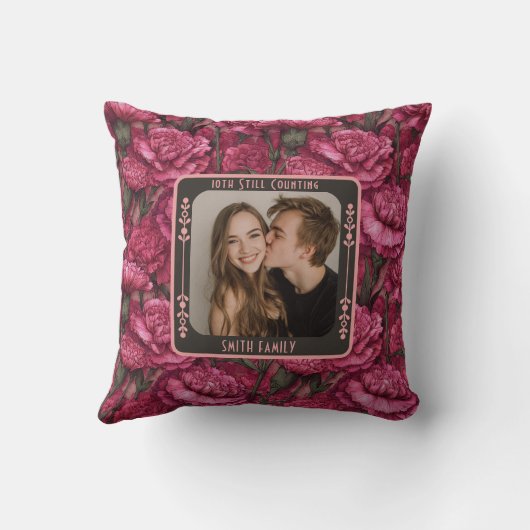 Coussin Chic Partenaires 10E Anniversaire Jeu d'Oreiller (Verso)