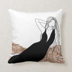 Coussin *~* Chic Rose Gold long cheveux femme beauté mode 