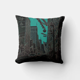 Coussin Chicago State Street @ Noël 1967 Edge lumineux