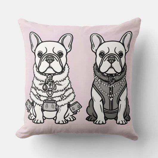 Coussin Chien à Chien à Chien à Chien à Chien (Recto)