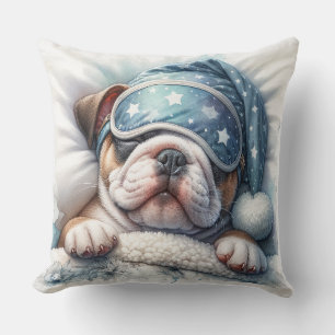 Coussin Chien à chien dormant mignon