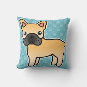 Coussin Chien à tête molle français