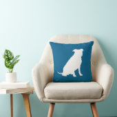 Coussin Chien Baby shower Pit Pitbull Blue Boy (Chaise)