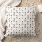 Coussin Chien Boxer Bringé & Blanc (Couverture)