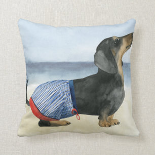 Coussin Chien chaud  Chiot Dans Les Troncs De Nage