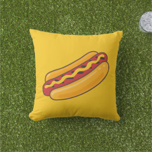 Coussin Chien Chaud Grillé