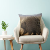 Coussin Chien contre Porc-Épic (Chaise)