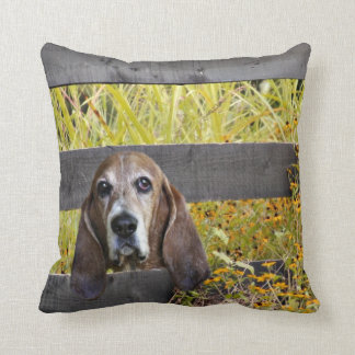 Coussin Chien de basset