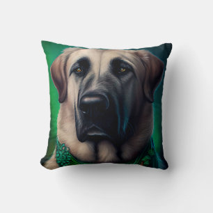 Coussin Chien de berger anatolien en Robe de Fête de Saint