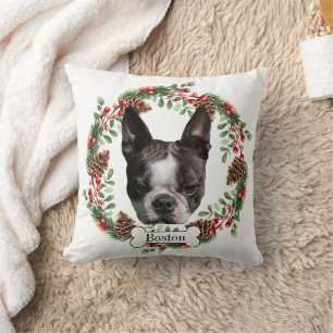 Coussin Chien de Boston Terrier
