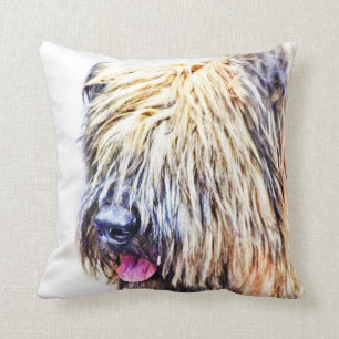 Coussin Chien de Briard