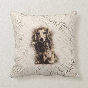 Coussin Chien de Dachshund