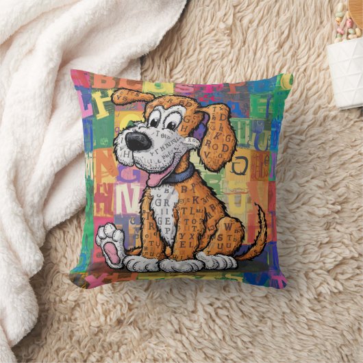 Coussin Chien de dessin (Couverture)