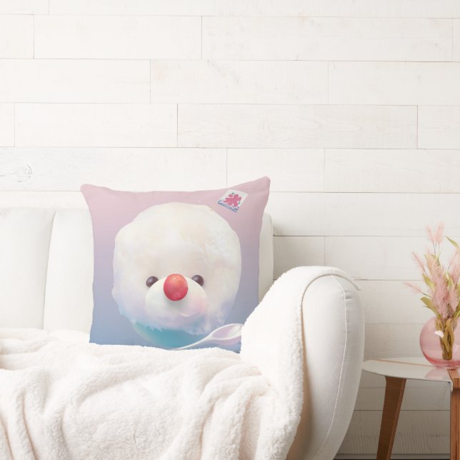 Coussin Chien de glace rasé mignon (Canapé)