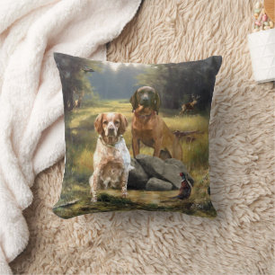 Coussin Chien de montagne bavarois, Art
