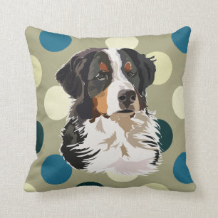 Coussin Chien de montagne bernois