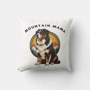 Coussin Chien de montagne bernois Randonnée Mountain Mama