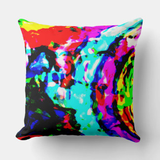 Coussin Chien de perles : l'oeil du spectateur