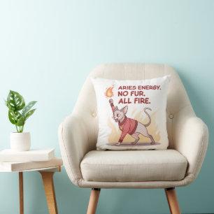 Coussin Chien de race Sphynx Aries Energy Sans fourrure To