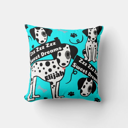 Coussin chien de rêve doux (Recto)