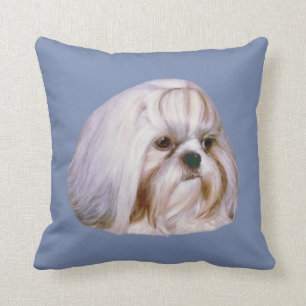 Coussin Chien de Shih Tzu personnalisable