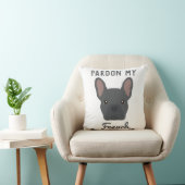 Coussin Chien de taureau français (Chaise)