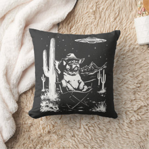 Coussin Chien de taureau français - OVNI