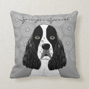 Coussin Chien d'épagneul de springer anglais de
