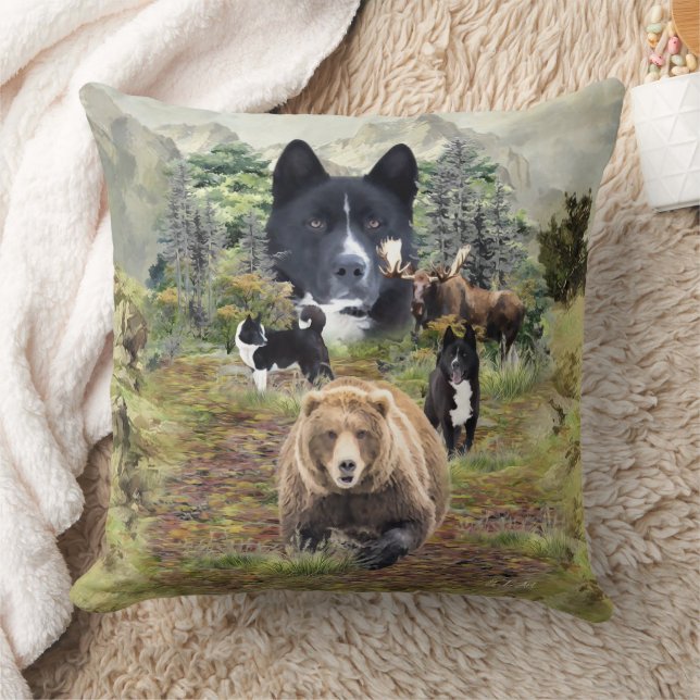 Coussin Chien d'ours karélien (Couverture)