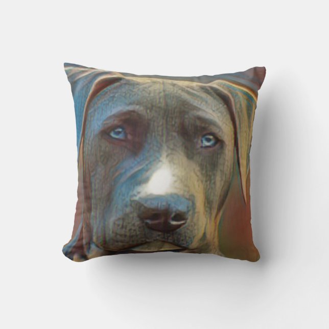Coussin Chien drôle (Recto)