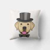 Coussin Chien en forme de chambre avec mâchoire (Verso)