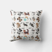 Coussin Chien et Ouaf (Verso)