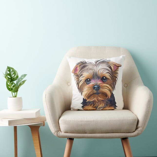 Coussin Chien Lil 16x16 (Chaise)