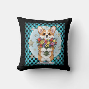 Coussin chien mignon