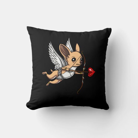 Coussin Chien mignon Chihuahua (Recto)