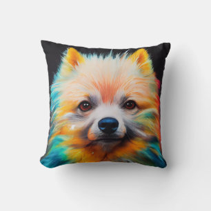 Coussin Chien nain allemand spitz animal adorable