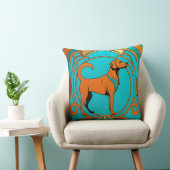 Coussin Chien orange Aqua Deco (Chaise)