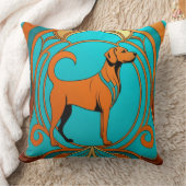 Coussin Chien orange Aqua Deco (Couverture)