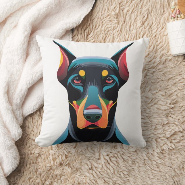 Coussin Chien Pop Art (Couverture)