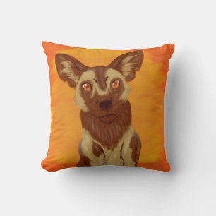Coussin Chien sauvage africain
