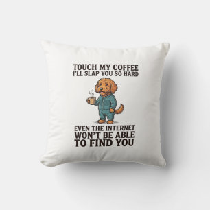 Coussin Chien Sheltie Vintage J'aime Mon Bruiser Design Ré